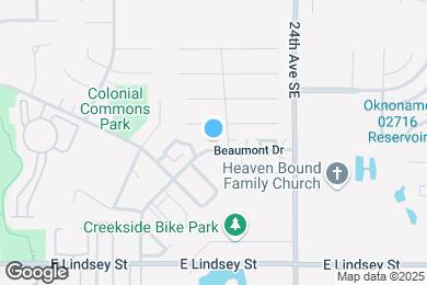 Map image of the property - 2125 Beaumont Dr