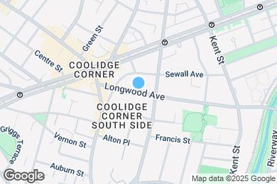 Map image of the property - 44 Longwood Ave