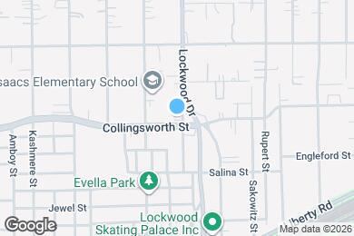 Map image of the property - 3807 Otis St