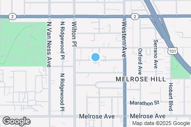 Map image of the property - 5506 Barton Ave