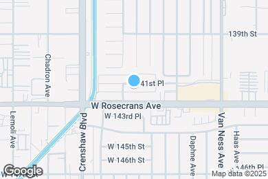 Map image of the property - 2800 W. 141st Place