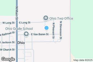 Map image of the property - 319 E Van Buren St