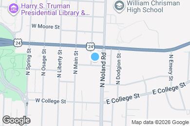 Map image of the property - 901 N Lynn St