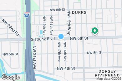 Map image of the property - 1612 NW 6th St