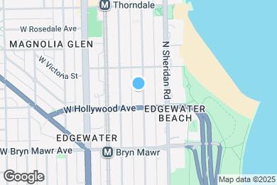 Map image of the property - 5724 N Kenmore Ave