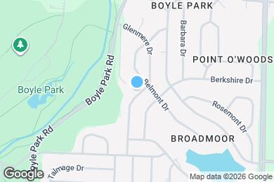 Map image of the property - 37 Glenmere Dr