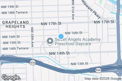 Map image of the property - 1505 NW 32nd Ave