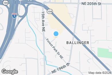 Map image of the property - 1614 NE 199th Ct