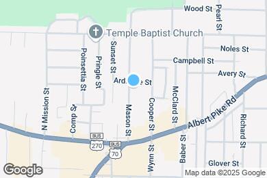 Map image of the property - 210 Mason St