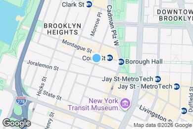 Map image of the property - REMSEN ST