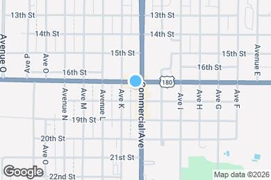 Map image of the property - 1704 Commercial Ave