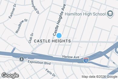 Map image of the property - 9703 National Blvd