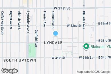 Map image of the property - 3237 Grand Ave S