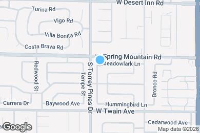 Map image of the property - 6465 Meadow Lark Ln