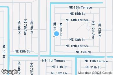Map image of the property - 1305 NE 9th Ave