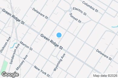 Map image of the property - 1625 Penn Ave