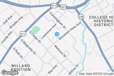 Map image of the property - 709 Mountain View Ave