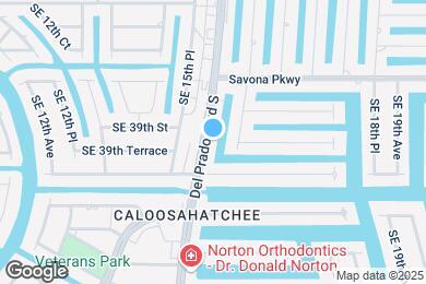 Map image of the property - 3907 Del Prado Blvd S