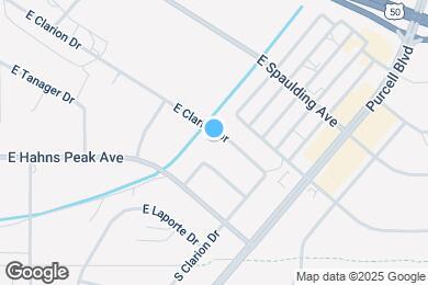 Map image of the property - 764 E Clarion Dr