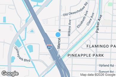 Map image of the property - 1300 Wellington St