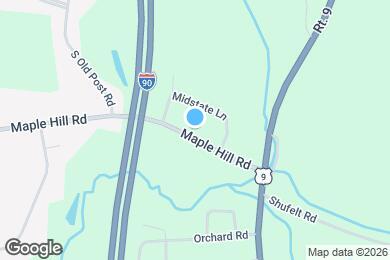 Map image of the property - 1615 Maple Hill Rd