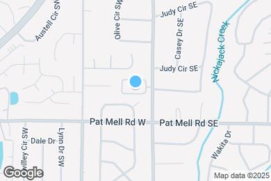 Map image of the property - Harmony Grove Apartments