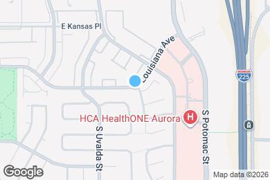 Map image of the property - 1217 S Victor St