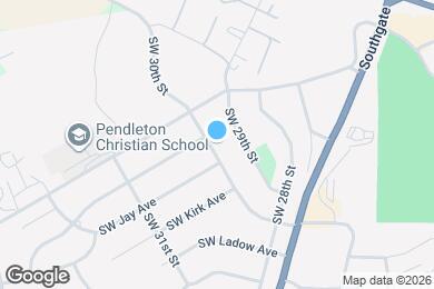 Map image of the property - 808 SW 30th St