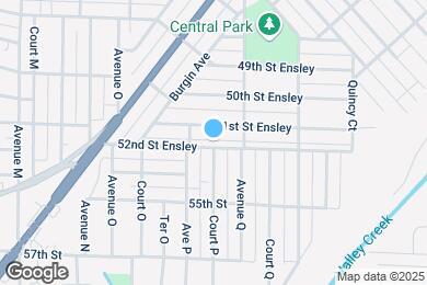 Map image of the property - 1620 52nd St Ensley