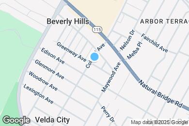 Map image of the property - 3500 Colonial Ave