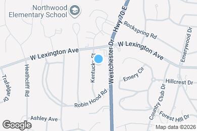 Map image of the property - 1316 Kentucky St