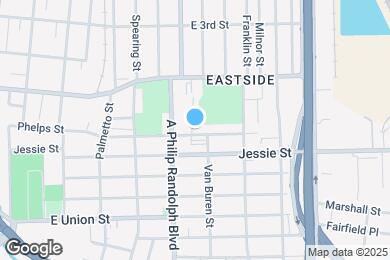 Map image of the property - 1039 Phelps St