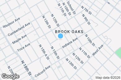 Map image of the property - 1216 Tennessee Ave