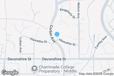 Map image of the property - 19725 Hiawatha St