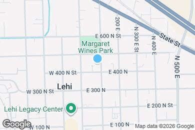 Map image of the property - 445 N 100 E