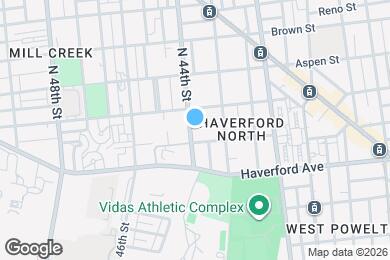 Map image of the property - 631 N 44th St