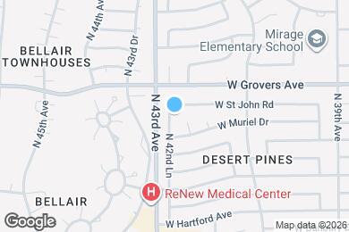 Map image of the property - 17649 N 42nd Ln