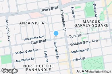 Map image of the property - 1880 Turk Blvd