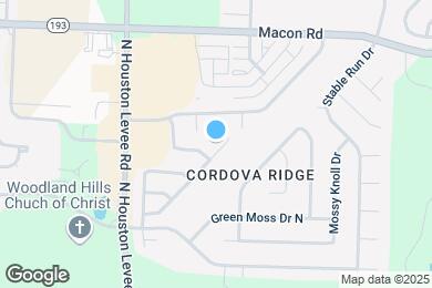 Map image of the property - 1153 Cross Valley Cove