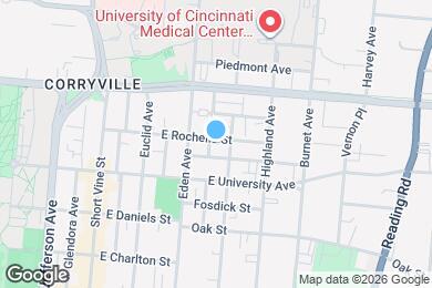Map image of the property - 219 E Rochelle St