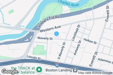 Map image of the property - 42 Waverly St