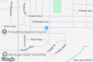 Map image of the property - 1900 Holly Way