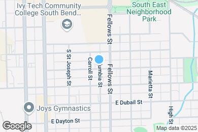 Map image of the property - 317 Haney Ave