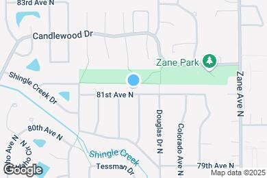 Map image of the property - 6408 81st Ave N