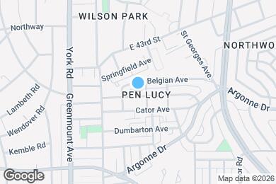 Map image of the property - 720 E 41st St