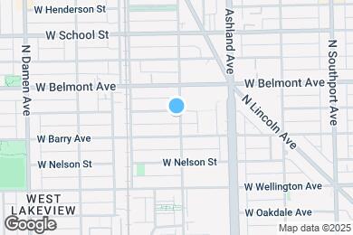 Map image of the property - 3122 N Paulina St