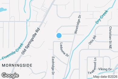 Map image of the property - 1826 Eastridge Dr