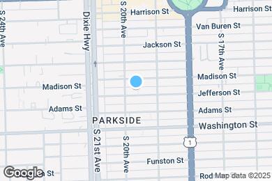 Map image of the property - 1939 Jefferson St