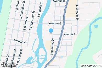 Map image of the property - 870 S Holladay Dr