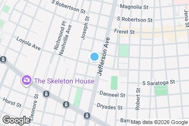 Map image of the property - 5417 Loyola Ave